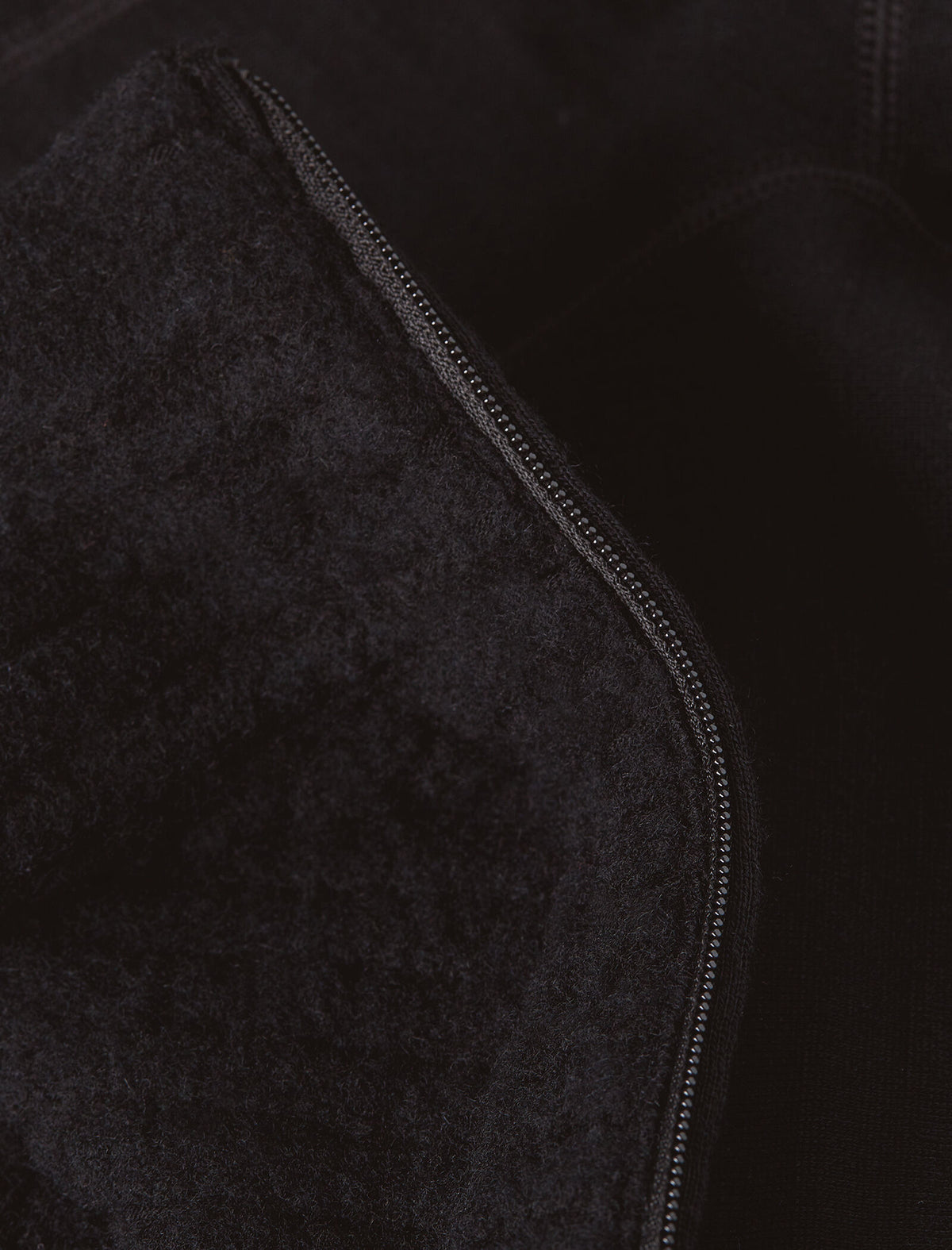 Men’s Merino 400 RealFleece™ Descender Long Sleeve Zip Jacket Black/Graphite - 2