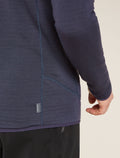 Men’s Merino 400 RealFleece™ Descender Long Sleeve Zip Jacket Black/Graphite - 8