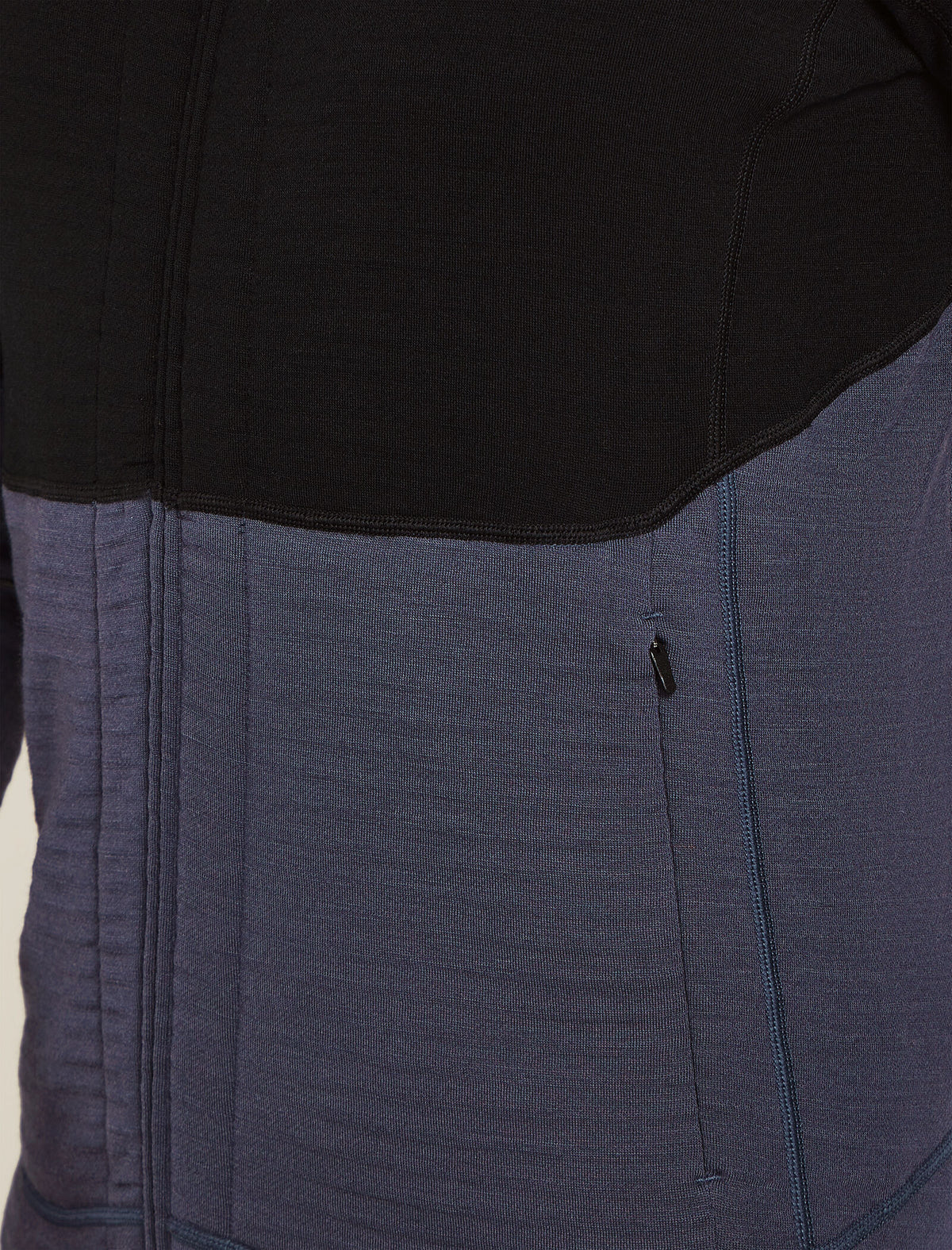 Men’s Merino 400 RealFleece™ Descender Long Sleeve Zip Jacket Black/Graphite - 8