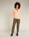 Women’s Merino 360 Realfleece™ Elemental Long Sleeve Half Zip Top Sunstone - 4