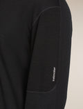 Men’s Merino 360 Realfleece™ Elemental Long Sleeve Half Zip Top Black - 11
