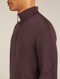 Men’s Merino 360 Realfleece™ Elemental Long Sleeve Half Zip Top Java - 5
