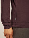 Men’s Merino 360 Realfleece™ Elemental Long Sleeve Half Zip Top Java - 9