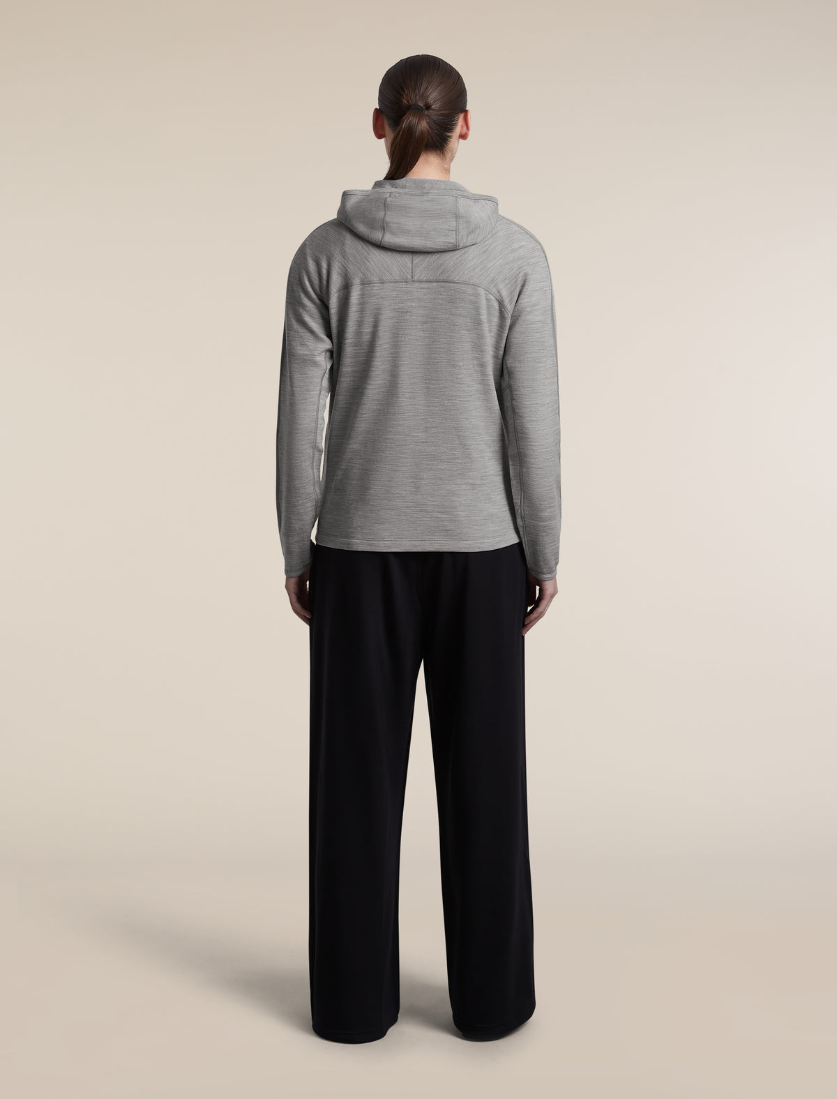 Women's Merino 360 RealFleece™  Elemental Long Sleeve Zip Hoodie Metro Heather - 9