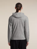 Women's Merino 360 RealFleece™  Elemental Long Sleeve Zip Hoodie Metro Heather - 2