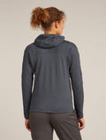 Women’s Merino 360 Realfleece™ Elemental Long Sleeve Zip Hoodie Obsidian - 2