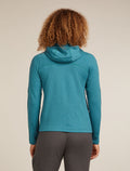 Women’s Merino 360 Realfleece™ Elemental Long Sleeve Zip Hoodie Topaz - 2