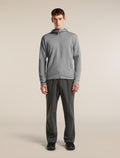 Men's Merino 360 RealFleece™  Elemental Long Sleeve Zip Hoodie Metro Heather - 3