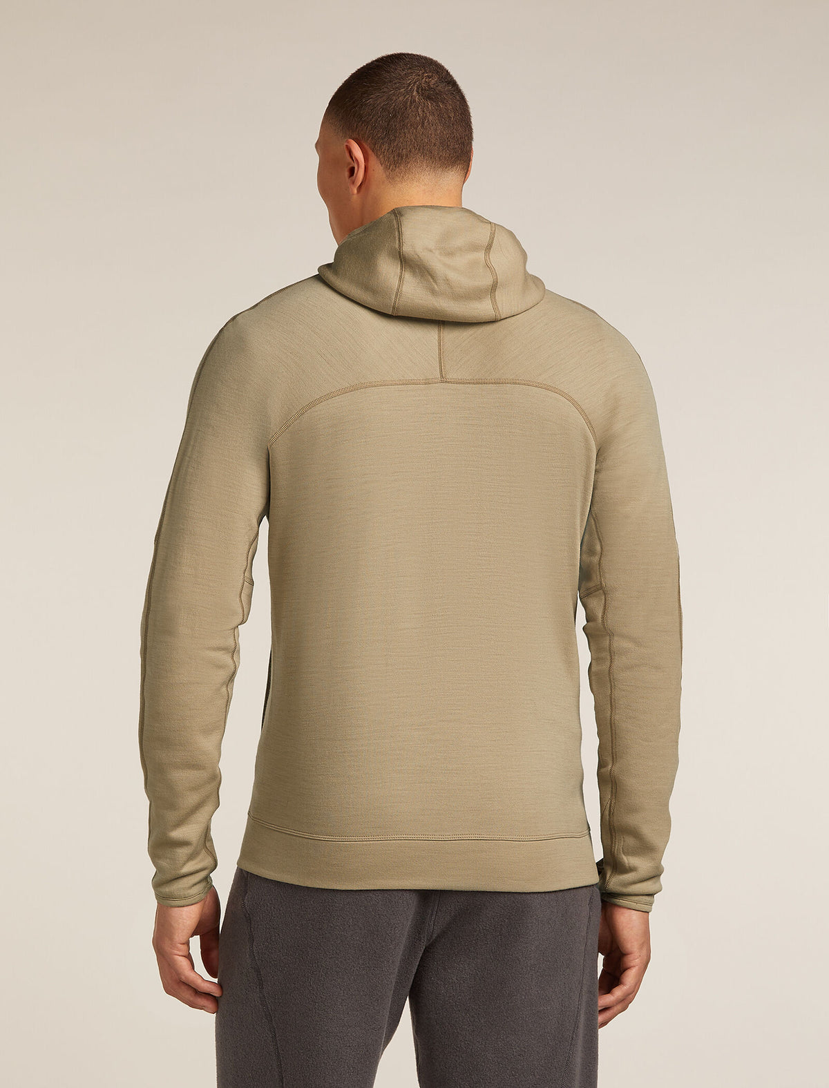 Men’s Merino 360 Realfleece™ Elemental Long Sleeve Zip Hoodie Flagstone - 2
