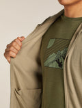 Men’s Merino 360 Realfleece™ Elemental Long Sleeve Zip Hoodie Flagstone - 8