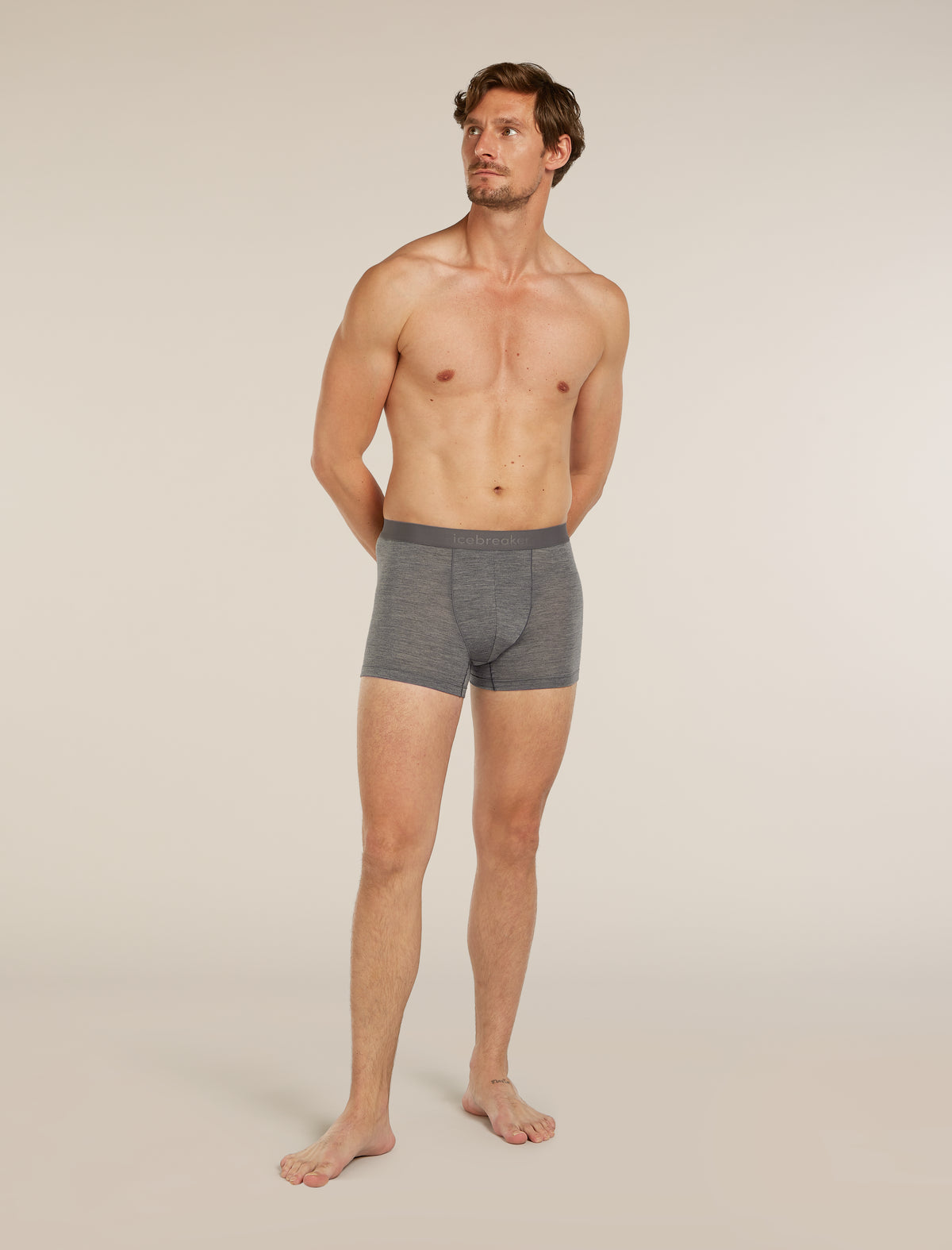 Men’s Merino Blend 125 Cool-Lite™ Anatomica Boxers Gritstone Heather - 3