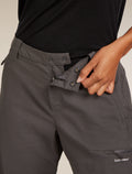 Women’s Merino Blend Elevation Stretch Pants Obsidian - 6