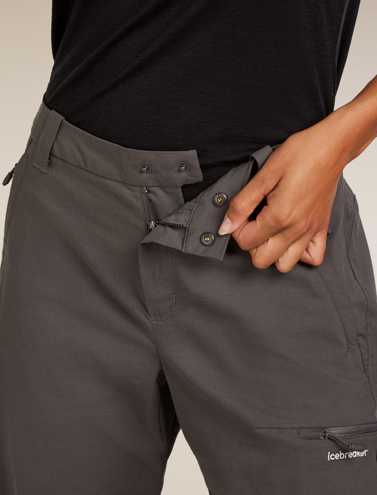 Women’s Merino Blend Elevation Stretch Pants Obsidian - 6