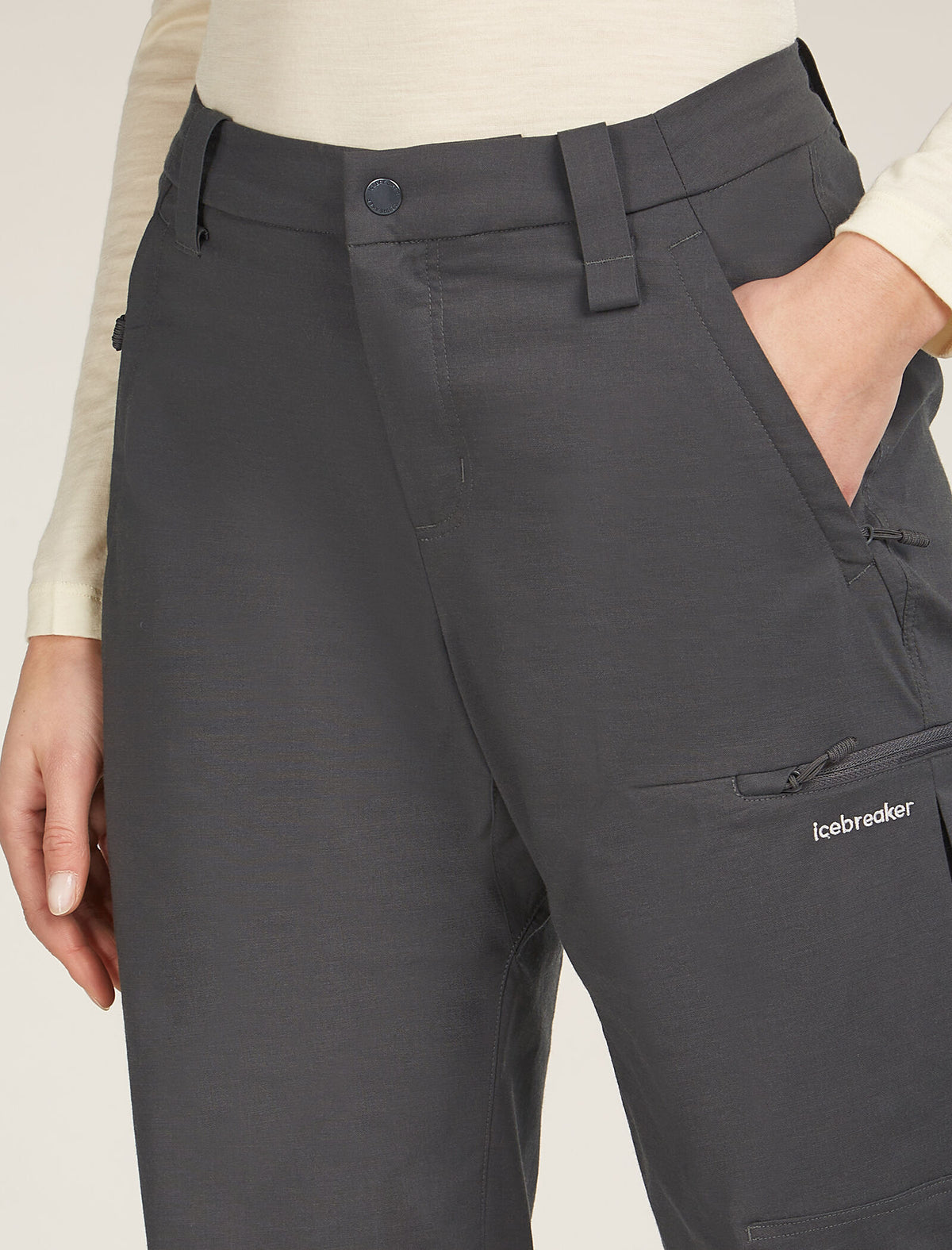 Women’s Merino Blend Elevation Stretch Pants Obsidian - 8