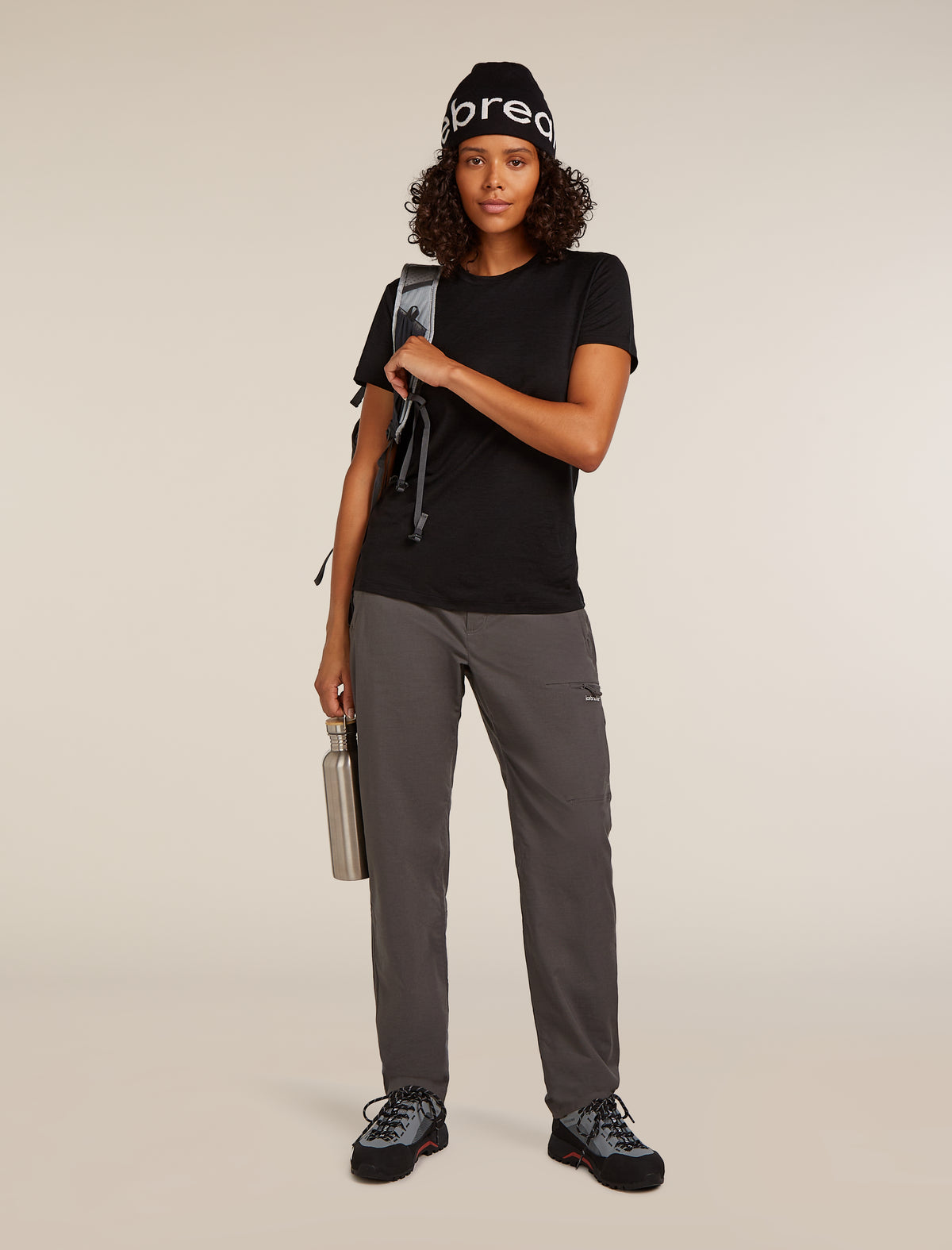 Women’s Merino Blend Elevation Stretch Pants Obsidian - 4