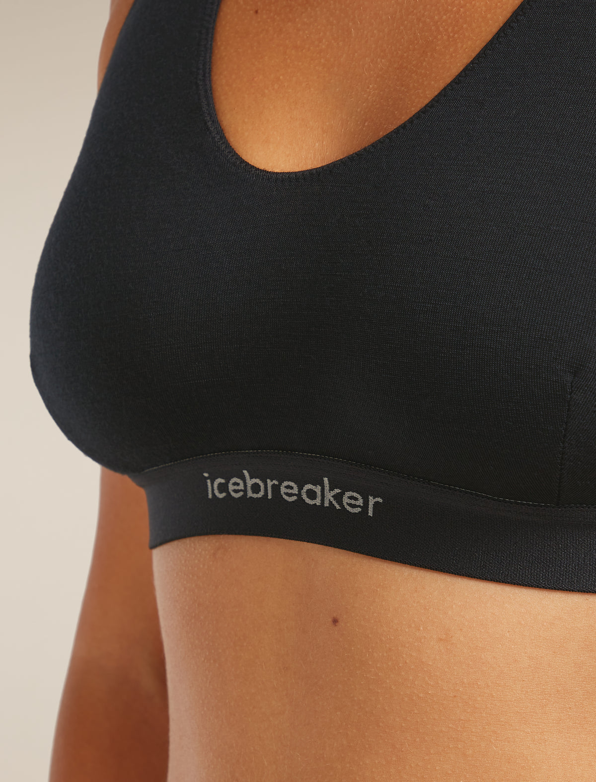 Women’s Merino Blend 125 Cool-Lite™ Sprite Racerback Bra Black - 7