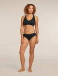 Women’s Merino Blend 125 Cool-Lite™ Sprite Racerback Bra Black - 3