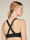 Women’s Merino Blend 125 Cool-Lite™ Sprite Racerback Bra Black - 4