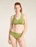 Women’s Merino Blend 125 Cool-Lite™ Sprite Racerback Bra Olive - 1
