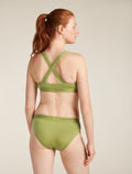 Women’s Merino Blend 125 Cool-Lite™ Sprite Racerback Bra Olive - 2