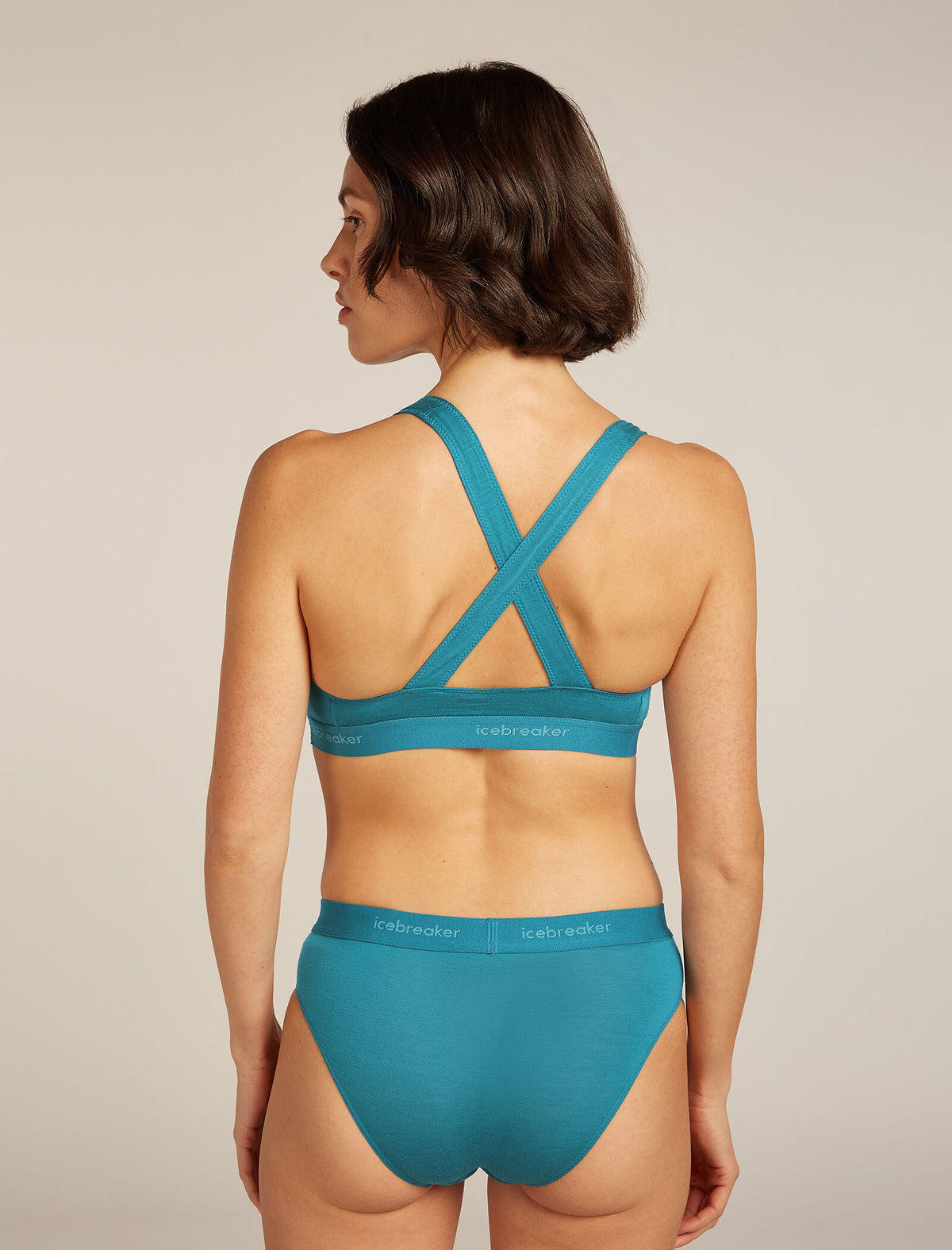 Women’s Merino Blend 125 Cool-Lite™ Sprite Racerback Bra Topaz - 2