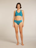 Women’s Merino Blend 125 Cool-Lite™ Sprite Racerback Bra Topaz - 3