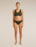 Women’s Merino Blend 125 Cool-Lite™ Sprite Racerback Bra Dk loden - 3