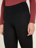 Women’s Merino 260 Tech High Rise Thermal Leggings Black - 5