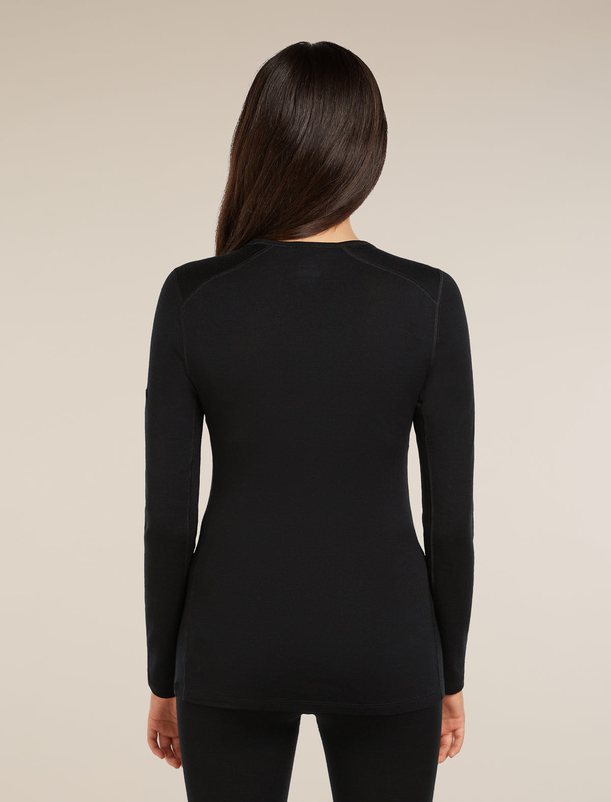 Women’s Merino 260 Tech Long Sleeve Scoop Thermal Top Black - 2