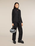 Women’s Merino 260 Tech Long Sleeve Scoop Thermal Top Black - 4