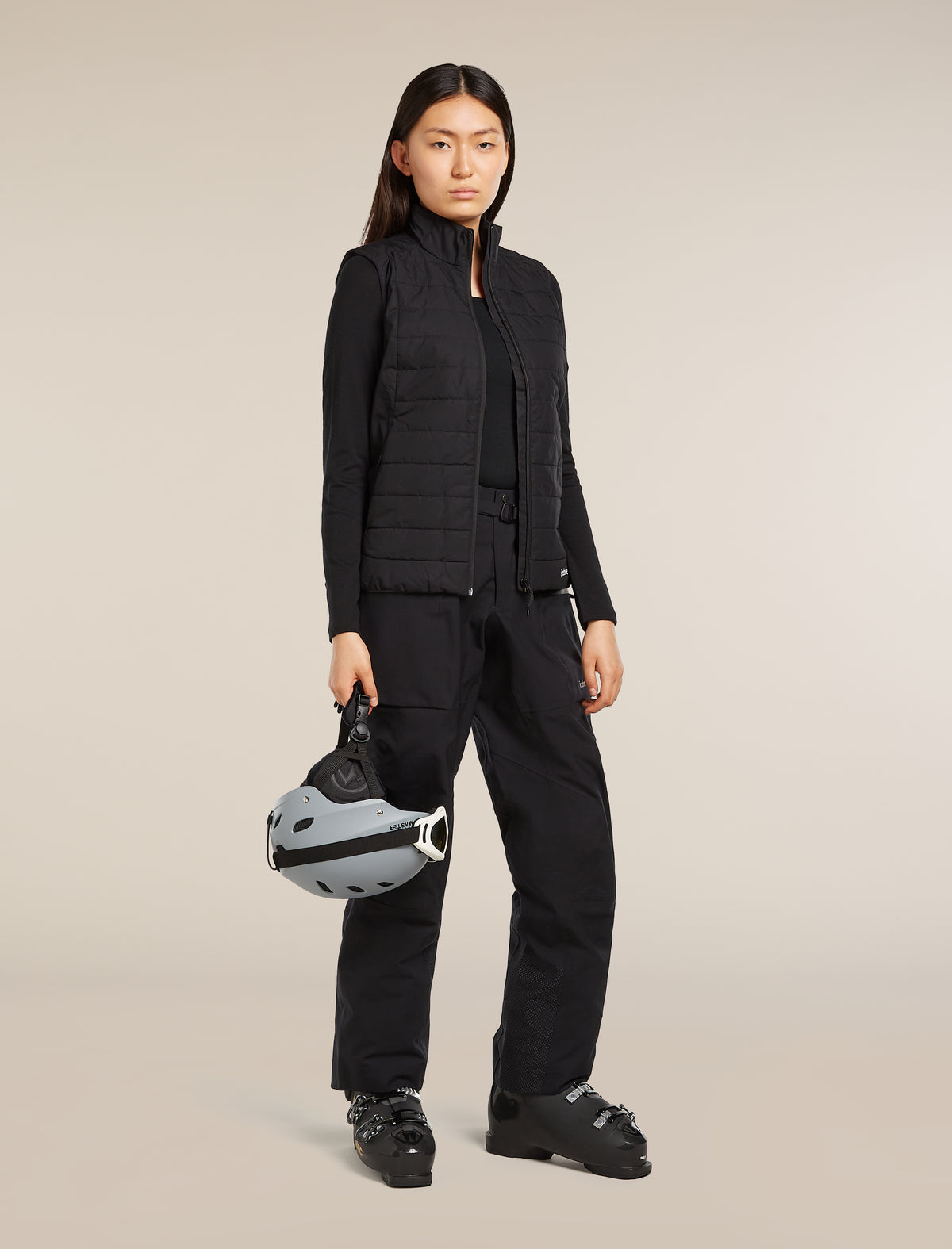 Women’s Merino 260 Tech Long Sleeve Scoop Thermal Top Black - 4