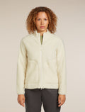 Women’s Merino Blend 960 RealFleece™ High Pile Long Sleeve Zip Jacket Undyed - 1