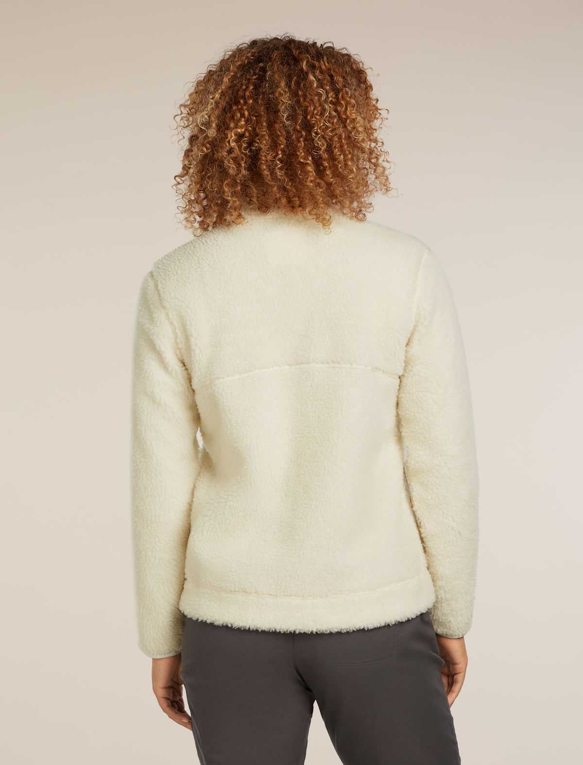 Women’s Merino Blend 960 RealFleece™ High Pile Long Sleeve Zip Jacket Undyed - 2