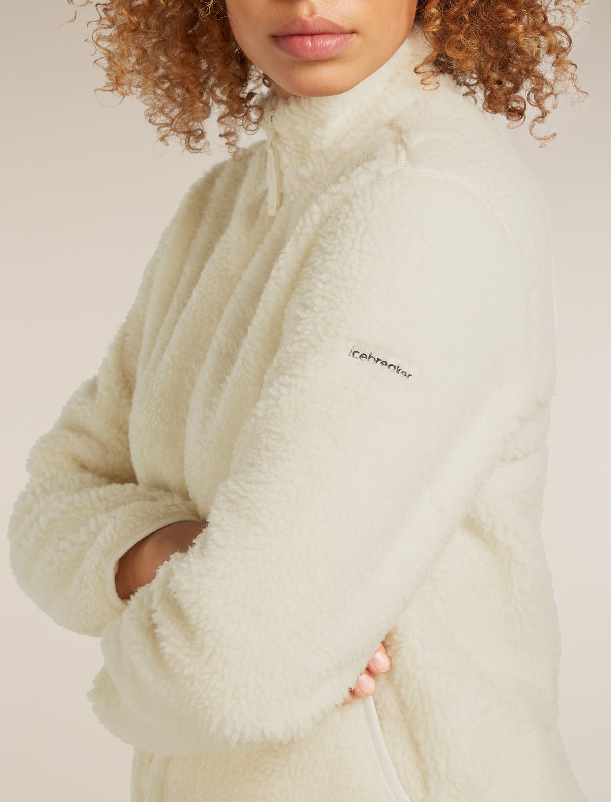 Women’s Merino Blend 960 RealFleece™ High Pile Long Sleeve Zip Jacket Undyed - 9