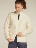 Women’s Merino Blend 960 RealFleece™ High Pile Long Sleeve Zip Jacket Undyed - 7