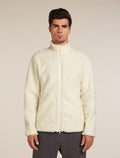 Men’s Merino Blend 960 RealFleece™ High Pile Long Sleeve Zip Jacket Undyed - 1