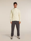 Men’s Merino Blend 960 RealFleece™ High Pile Long Sleeve Zip Jacket Undyed - 3