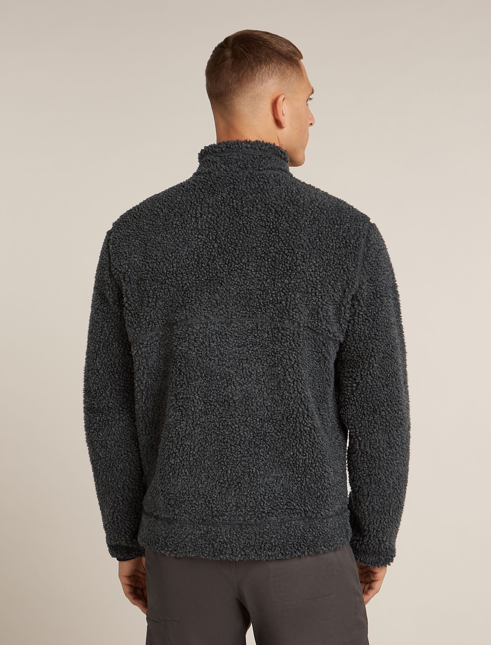 ゼロハリバートン ジップジャケット フリース ダークグレー メンズ 2L（XL） Harriton Men's Full Zip Midweight Fleece Pullover, Charcoal, XX