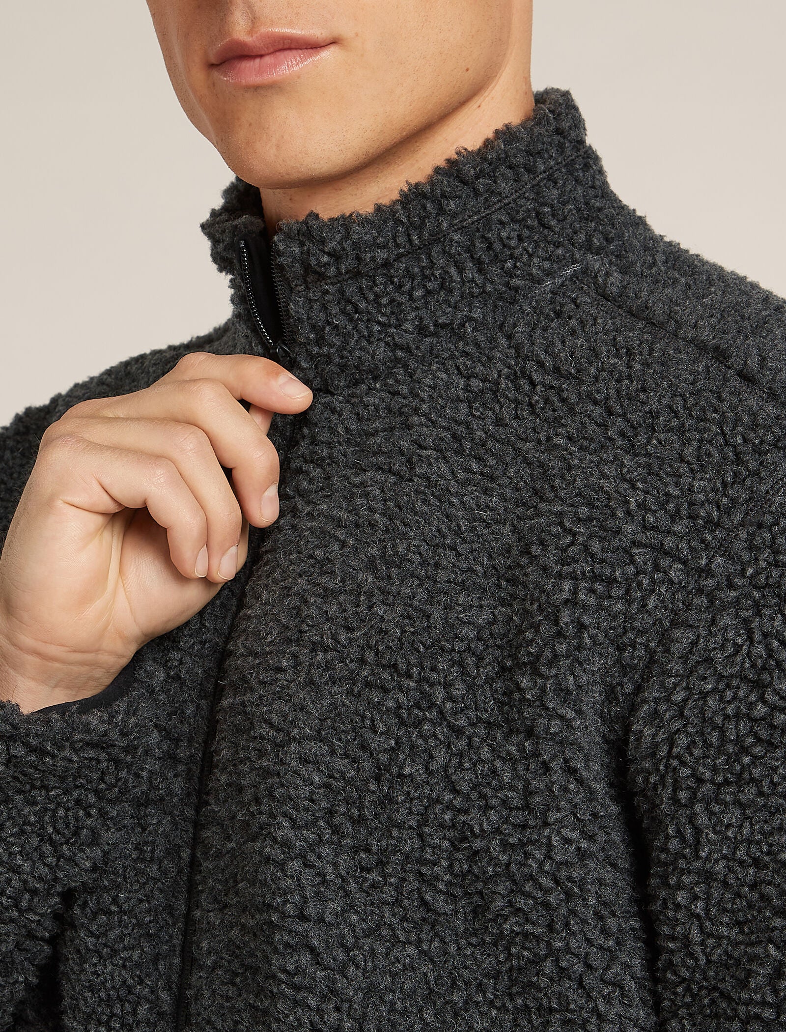icebreaker ZIP ジャケット Men's Merino Blend 800 RealFleece™ High Pile Long Sleeve Zip