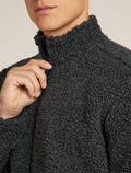 Men’s Merino Blend 960 RealFleece™ High Pile Long Sleeve Zip Jacket Jet Heather/Black - 6