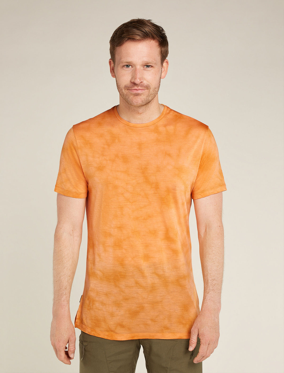 Men’s Merino Blend 125 Cool-Lite™ Sphere Short Sleeve T-Shirt Cloud Dye Feldspar/Ray - 1