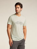Men’s Merino 150 Tech Lite Short Sleeve T-Shirt Pukaki Reflected Ashen - 1