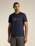 Men’s Merino 150 Tech Lite Short Sleeve T-Shirt Pukaki Reflected Glacier - 1