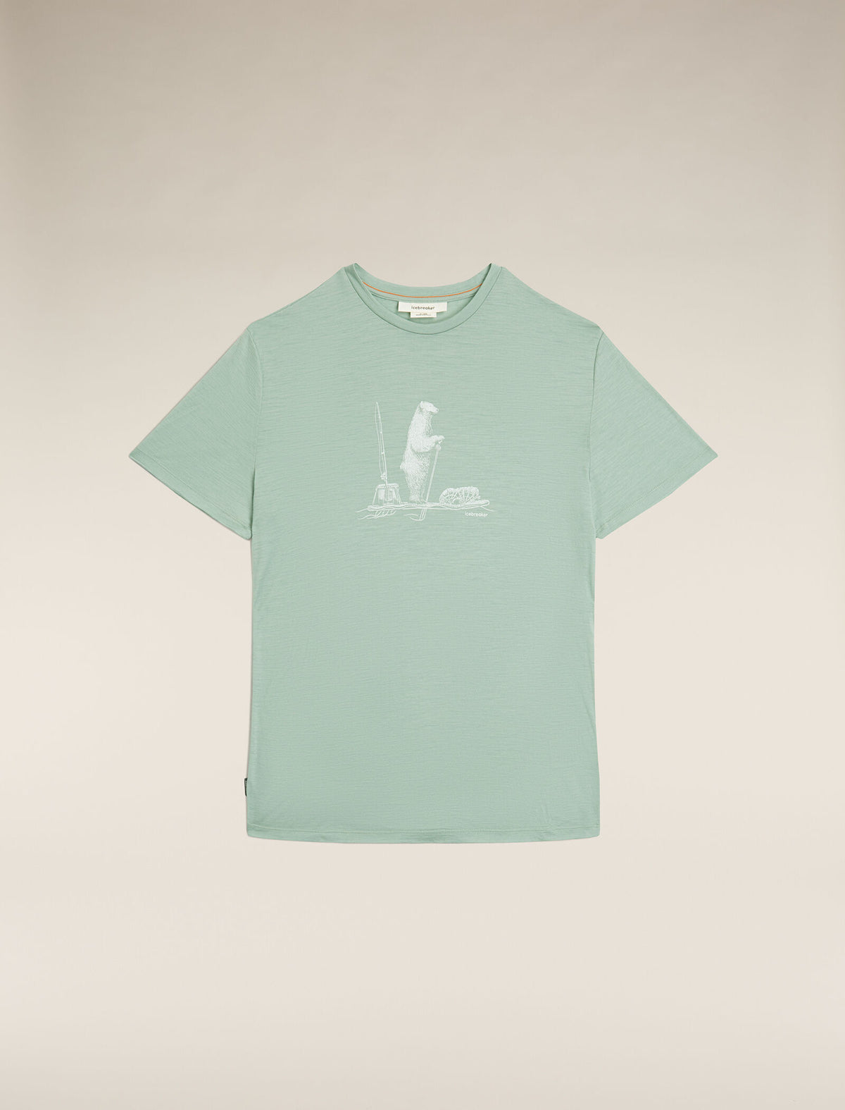 Men’s Merino 150 Tech Lite Short Sleeve T-Shirt Polar Paddle Moss - 3