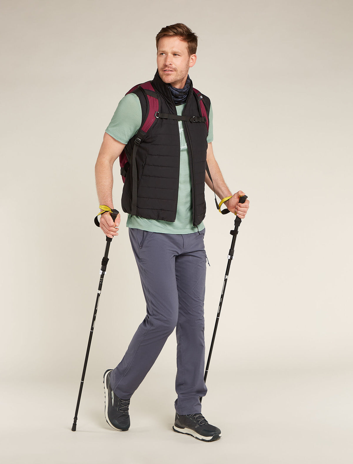 Men’s Merino 150 Tech Lite Short Sleeve T-Shirt Polar Paddle Moss - 6