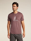 Men’s Merino 150 Tech Lite Short Sleeve T-Shirt Polar Paddle Carob - 1