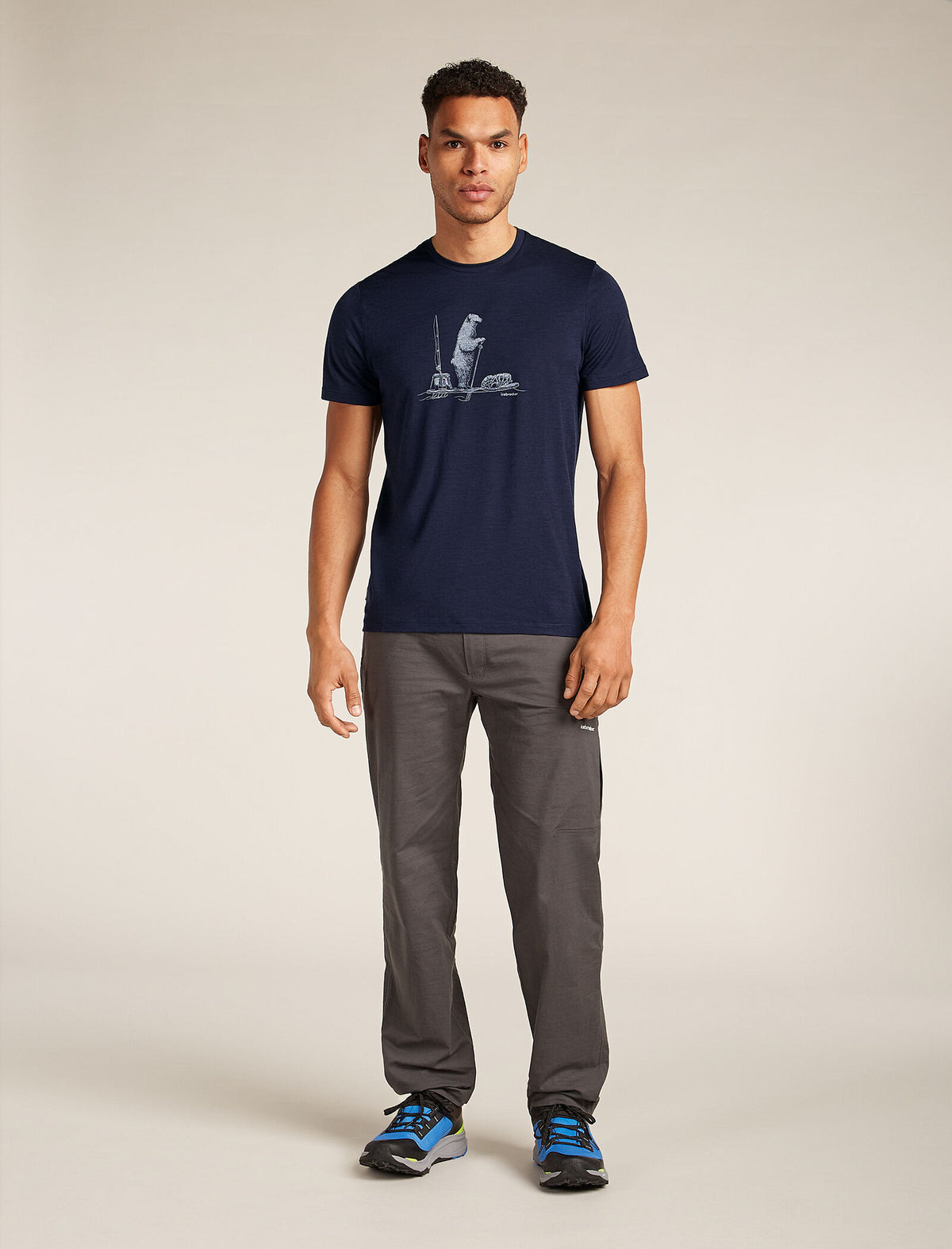 Men’s Merino 150 Tech Lite Short Sleeve T-Shirt Polar Paddle Glacier - 3