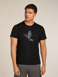 Men’s Merino 150 Tech Lite Short Sleeve T-Shirt Skiing Yeti Black - 1