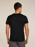 Men’s Merino 150 Tech Lite Short Sleeve T-Shirt Skiing Yeti Black - 2