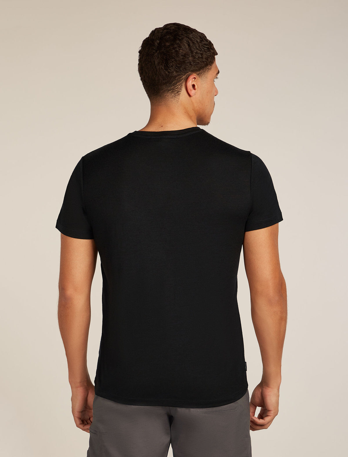 Men’s Merino 150 Tech Lite Short Sleeve T-Shirt Skiing Yeti Black - 2